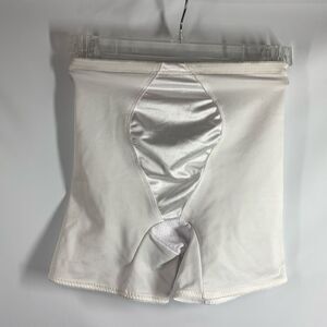 Cupid Women's High Waist Shapewear Shorts White Size Medium NWOT